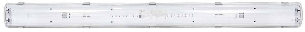 BERGE Svietidlo + 2x LED trubica - T8 - 120cm - 18W - 3240Lm - neutrálna biela - SADA
