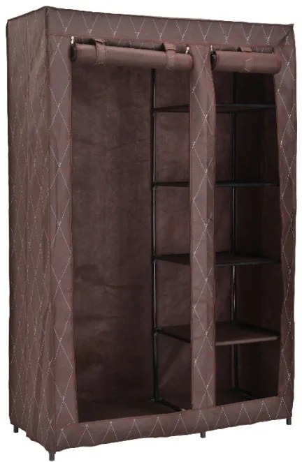 Šatníková skriňa KAJA VITTO hnedá