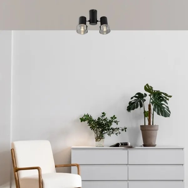 Rabalux 73053 - Bodové svietidlo HATICE 2xE14/15W/230V