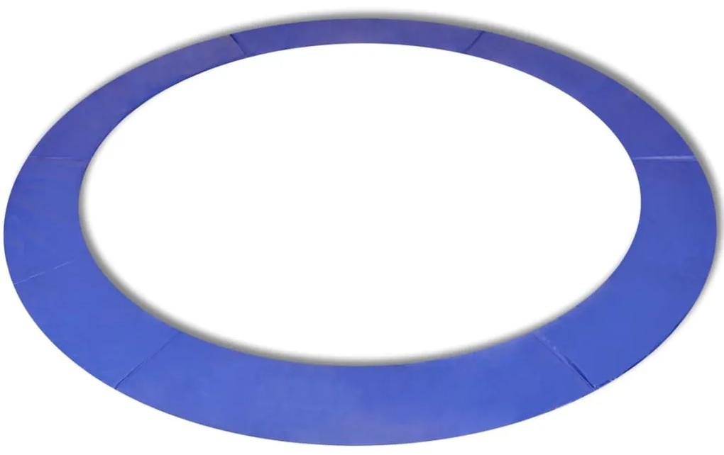 vidaXL Ochranný kryt na kruhovú trampolínu 3.96 m, modrý