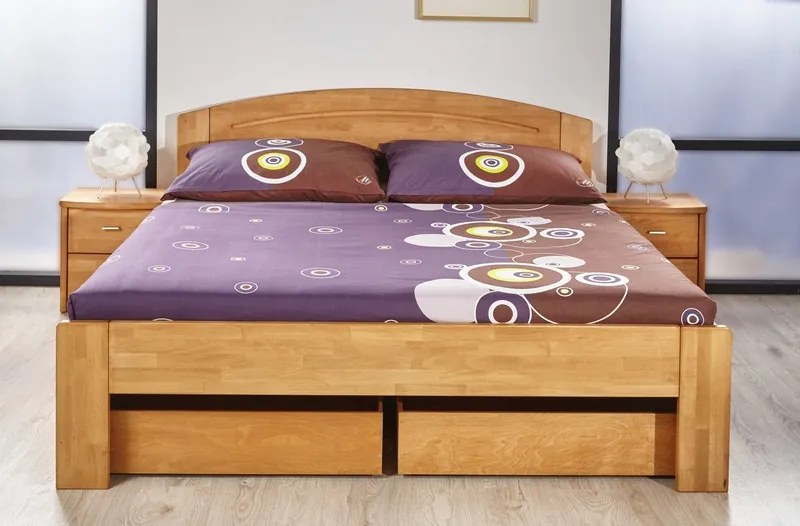 Posteľ Agnes 180x200 cm, jelša