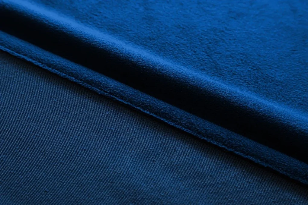 Kráľovsky modrý zatemňovací záves VELVET 140x270 cm Zavesenie: Riasiaca páska