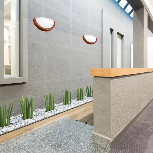 Nástenné svietidlo NATURAL SLIM 1xE27/60W/230V borovica/hnedá