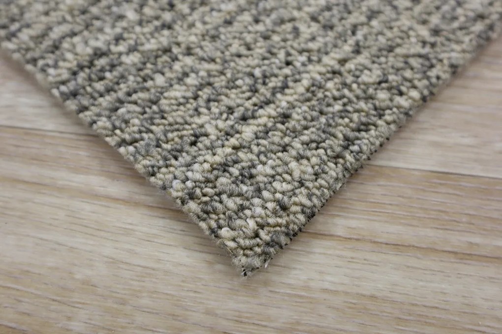 Vopi, Metrážny koberec Alassio šedobéžový - neúčtujeme odrezky z role, na mieru, šíře 1,33m,1m,2m,3m,4m,na mieru, neúčtujeme odrezky, šedá, filc, detská izba