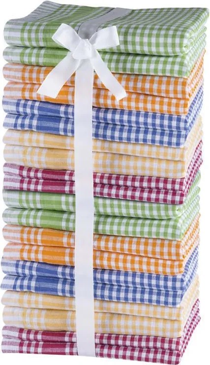 Sada bavlnených kuchynských utierok 20 ks