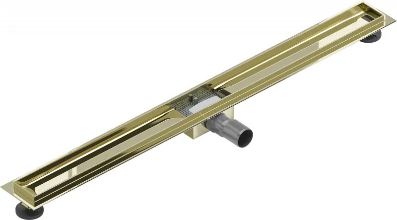 Mexen Flat korpus pre líniový odtok 100 cm, zlatý - 1515100