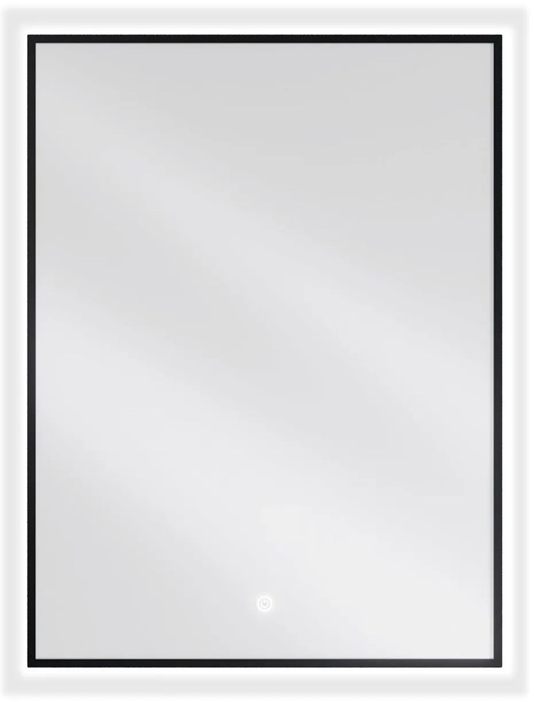 Obdĺžnikové zrkadlo MEXEN ERMA 60x80 cm - s LED podsvietením a vyhrievaním, 9814-060-080-611-70