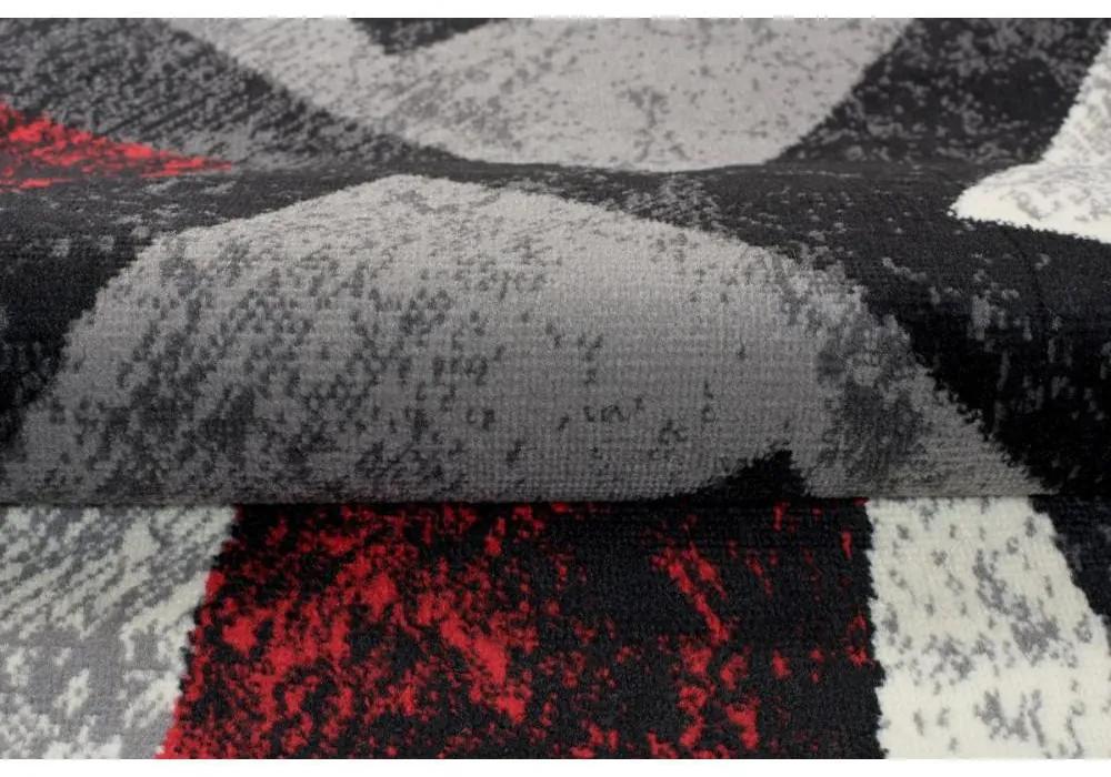 Kusový koberec PP Gil čierny atyp 100x150cm