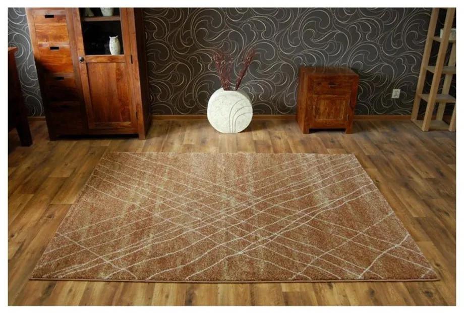 Kusový koberec Sisa hrdzavý 200x290cm