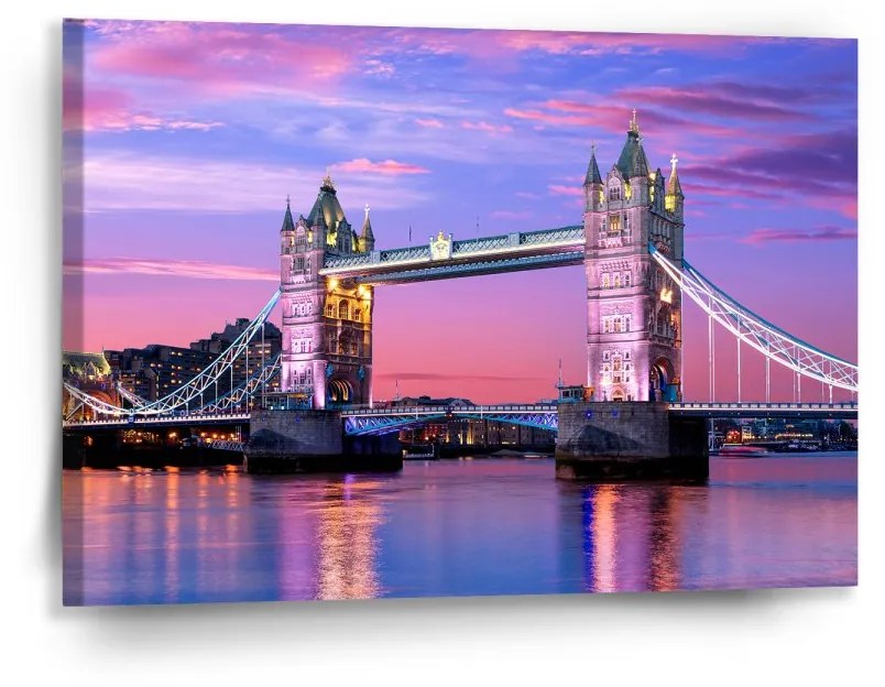 Sablio Obraz Londýn Tower Bridge - 90x60 cm