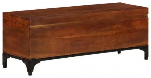 vidaXL Úložná truhlica 110x35x41 cm akáciový masív-