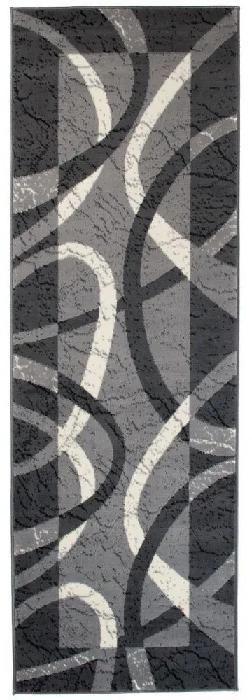 Kusový koberec PP Max šedý atyp 70x300cm
