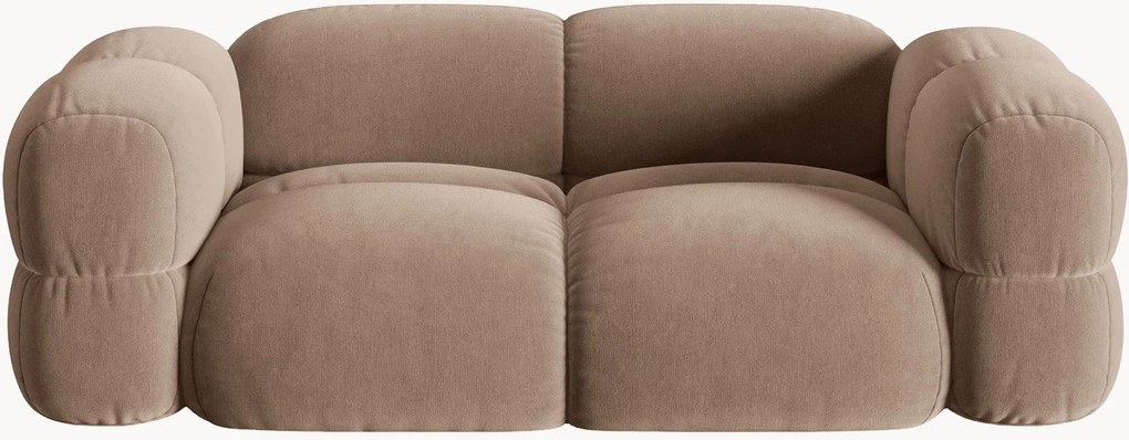 Zamatová pohovka Loretto (2-miestna)