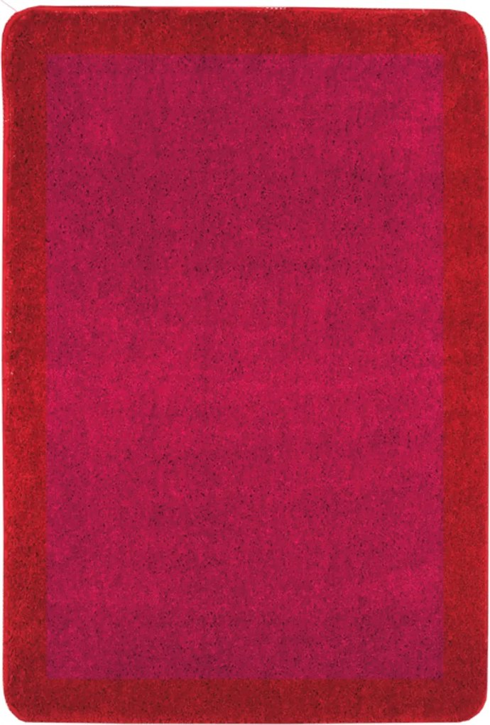 Kúpeľňová predložka Optima 90x60 cm červená PRED013