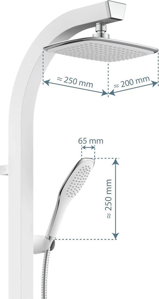 Eisl Sanitär Sprchový komplet Madagaskar 60065