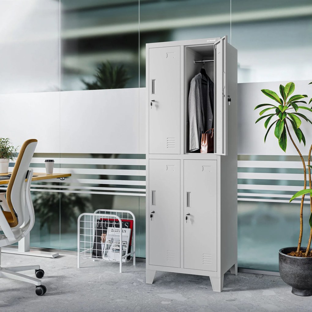 Pracovná šatníková skriňa BHP BARTEK 2 Plus 559 x 1720 x 450 mm