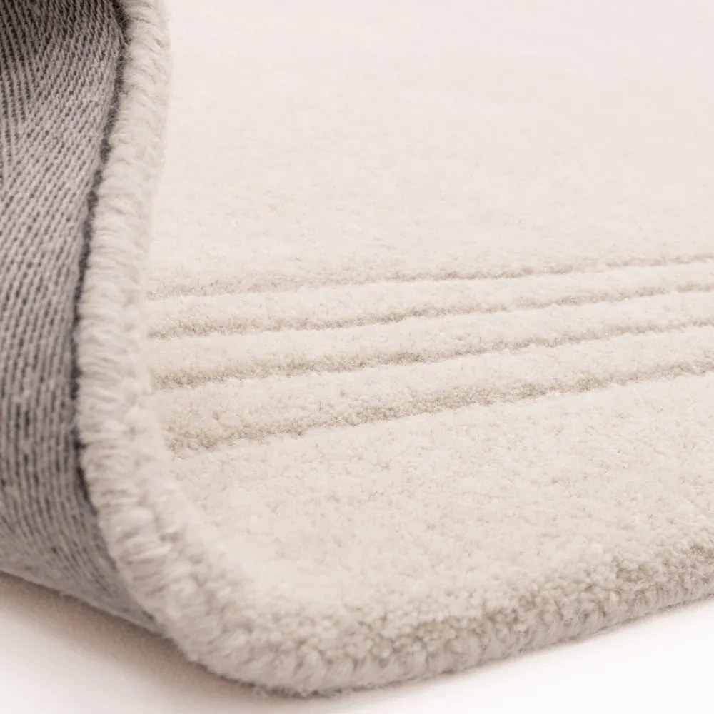 Slonovinový ručne tkaný vlnený koberec 160x230 cm Orlo Ivory – Asiatic Carpets