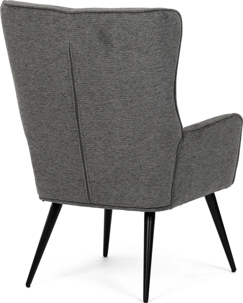 Relaxačné kreslo 315 GREY2, tmavosivá