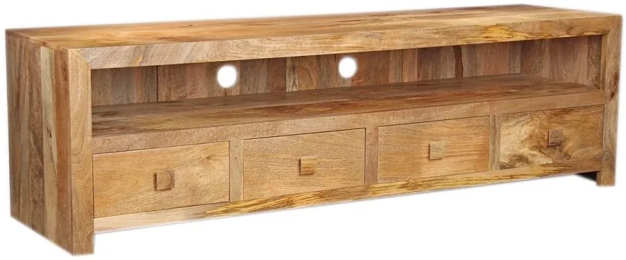 furniture-nabytek.cz - TV stolík masív z dreva mango 160x50x45