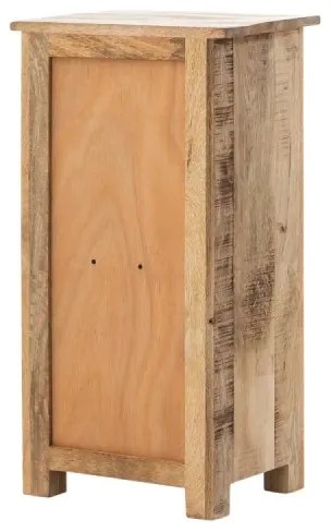 furniture-nabytek.cz - Masívna kúpeľňová spodná skrinka Pune z mangového dreva, lakovaná, viacfarebná – 42×30×80 cm