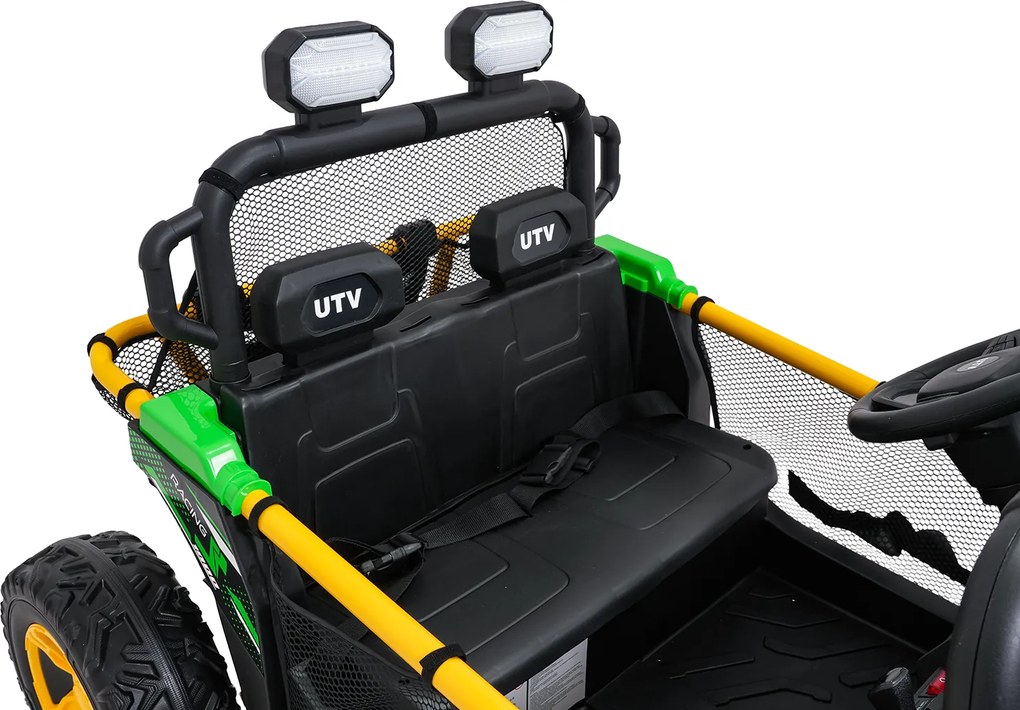 Ramiz Elektrická bugina UTV SPEED pre deti zelená