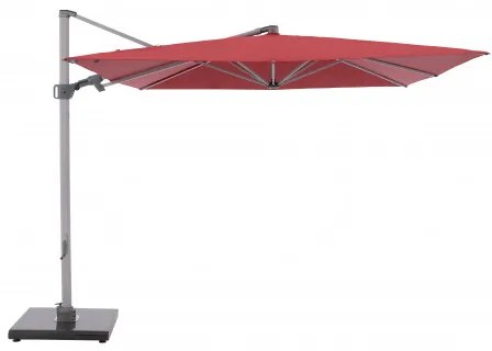 Knirps Knirps 275 x 275 cm - slnečník s bočnou tyčou : Farba slnečníka - bordó (vínová)