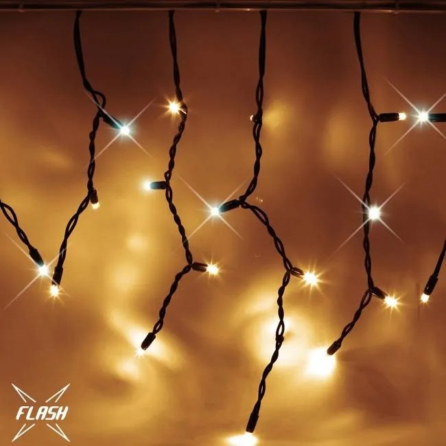 DECOLED LED rampouchy světelné, FLASH, 3× 0,5 m, teple bílá, 114 diod,IP67