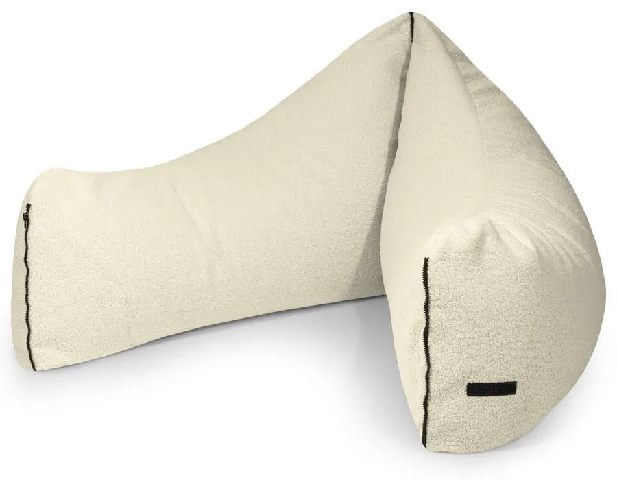 Krémový detský sedací vak z textílie buklé Clip Clap 115 – SLOWDOWN