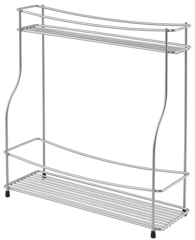 Polica na korenie s 2 poschodiami Metaltex Balsamico