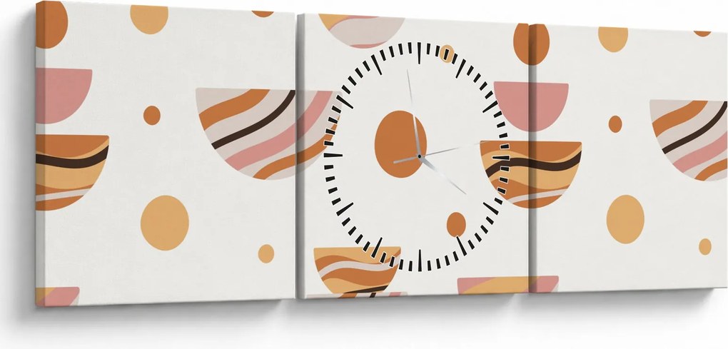 Obraz - Dream creations N⁰4 (s hodinami) (90x30 cm)