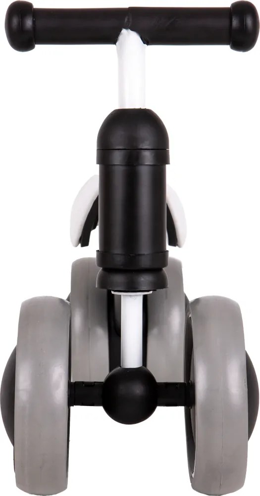 ECOTOYS mini odrážadlo pre deti 18–36 mesiacov, bežecké, čierne, ľahké 2,2 kg