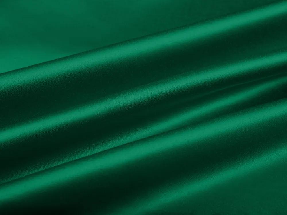 Biante Saténová obliečka na vankúš LUX-012 Zelená 40 x 60 cm