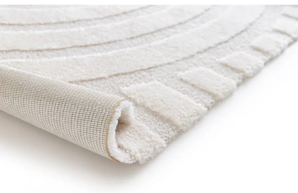 Krémovobiely koberec 120x170 cm Snowy – Universal