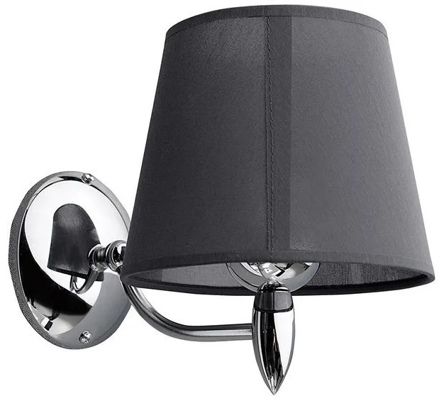 Sapho Sapho, HANBO nástenné svietidlo E27, 60W, 230V, chróm, AU526