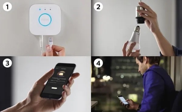 Základná sada Philips Hue STARTER KIT 3xE27/9W 2700K + zariadenie k prepojeniu