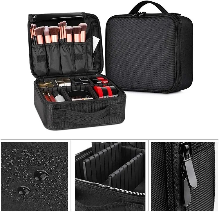 Organizér na kozmetiku Polvere čierny