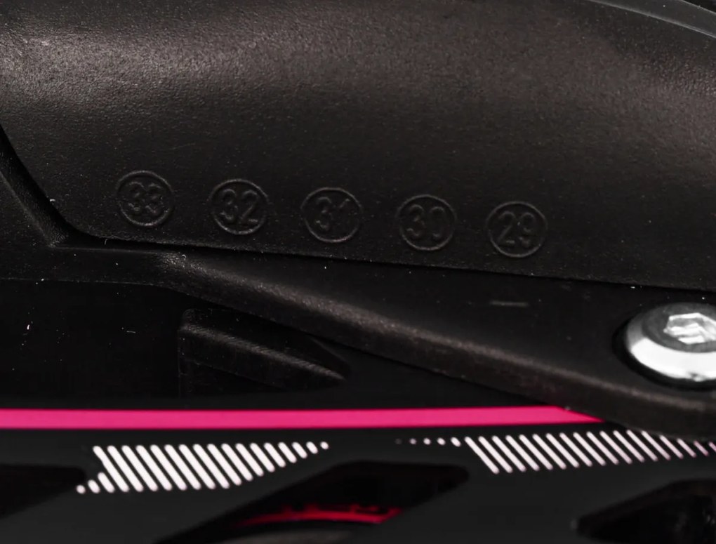 Ramiz Sada kolieskových korčúľ 4 v 1 Korčule pre deti Veľkosť 29-33 Ružová