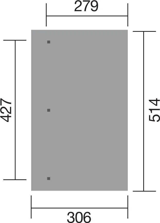 WEKA Drevená záhradná pergola 671 (5,1x3 m)