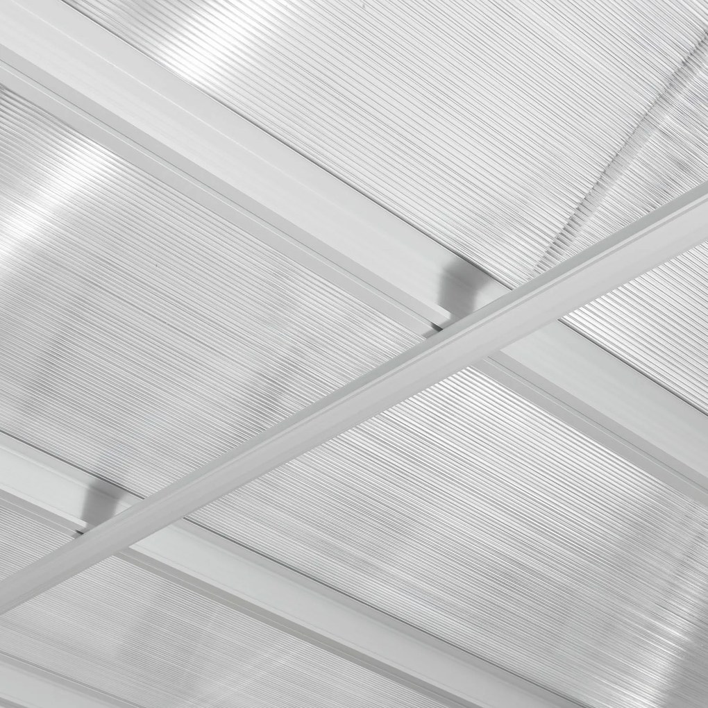 InternetovaZahrada - Furnigo Hliníková pergola Borneo 4x3 m - biela