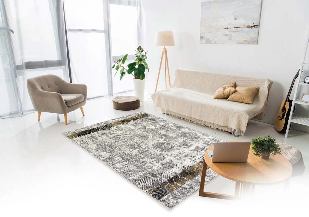Oriental Weavers koberce Kusový koberec Zoya 597 X – na von aj na doma - 80x165 cm