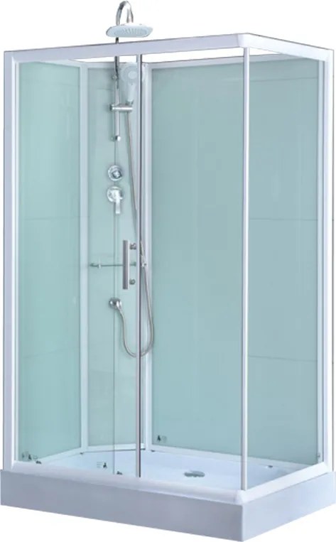 BPS-koupelny Sprchový box WSH307L 120x80, ľavý