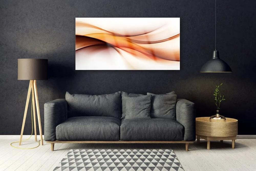 Obraz plexi Abstrakcie umenie vlny 120x60 cm