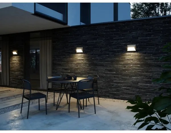 Nordlux - Vonkajšie nástenné svietidlo PONTIO 2xGU10/25W/230V IP54