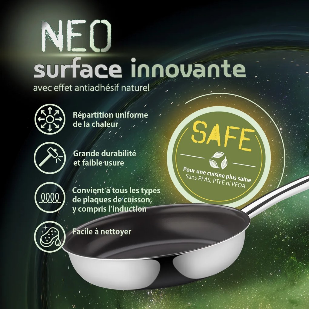 Panvica Ø 24 cm – Orion Expert Neo Multi-Layer Lunasol - 601402