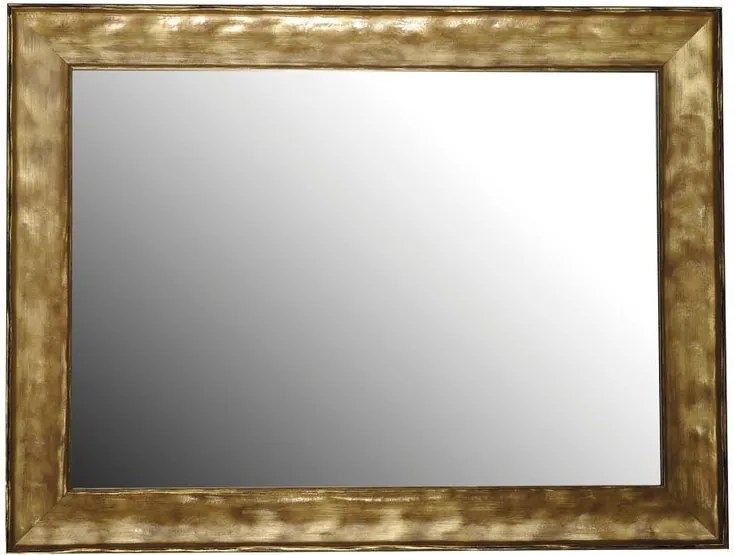 SAPHO - BERGARA zrkadlo v ráme 860x640mm, zlatá (NL526)