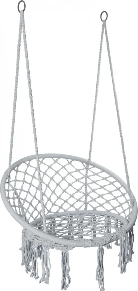 Závesné kreslo Stork Togo sivé