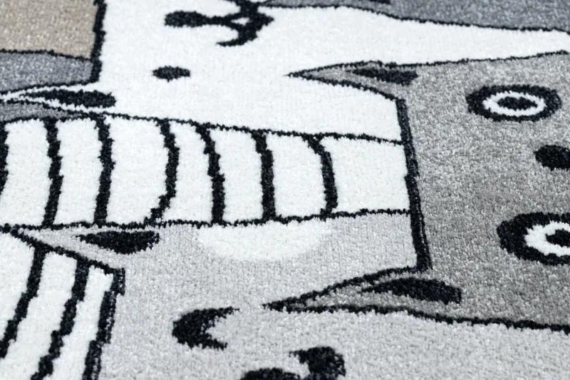 Dywany Łuszczów Detský kusový koberec Fun Gatti Cats multi - 240x330 cm