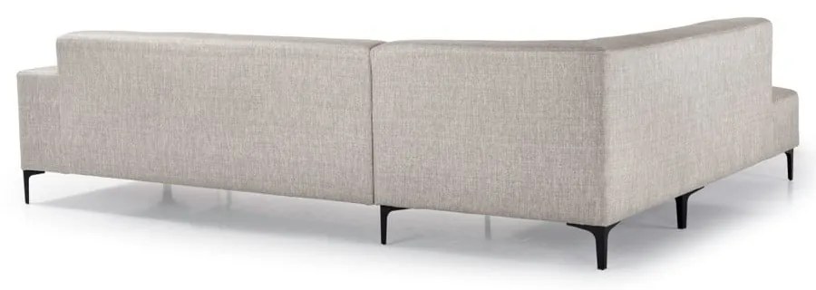 Béžová rohová pohovka (ľavý roh) Diva - Scandic