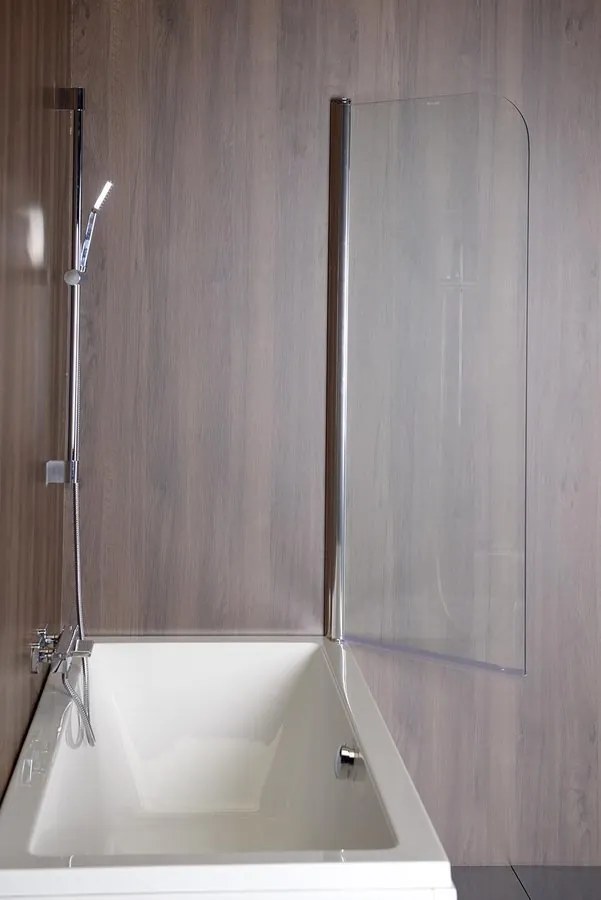 Polysan Polysan, SPERA 65 vaňová zástena 650mm, číre sklo, BS-65