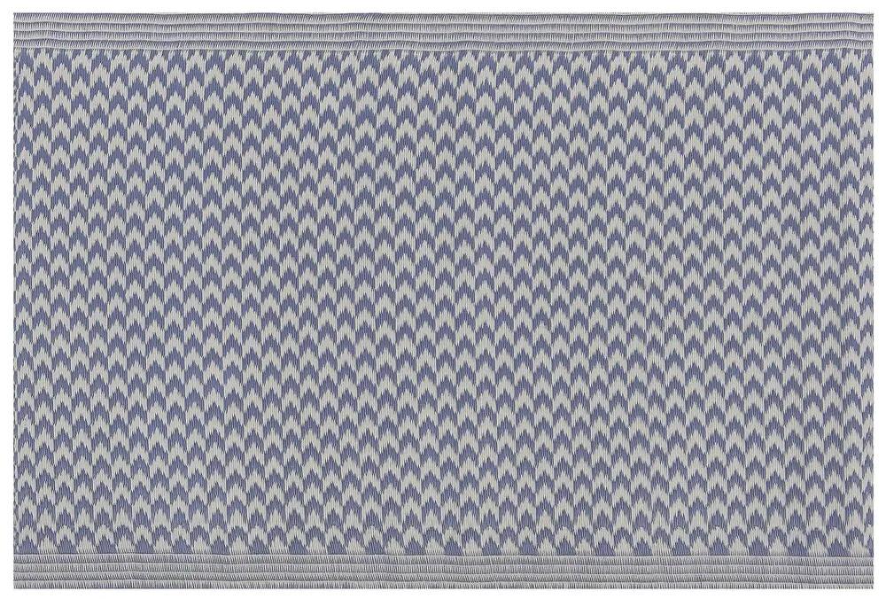 Vonkajší koberec 60 x 90 cm modrý MANGO Beliani